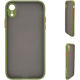 Θήκη Apple iPhone XR - Sonique Color Button Bumper - Πράσινο