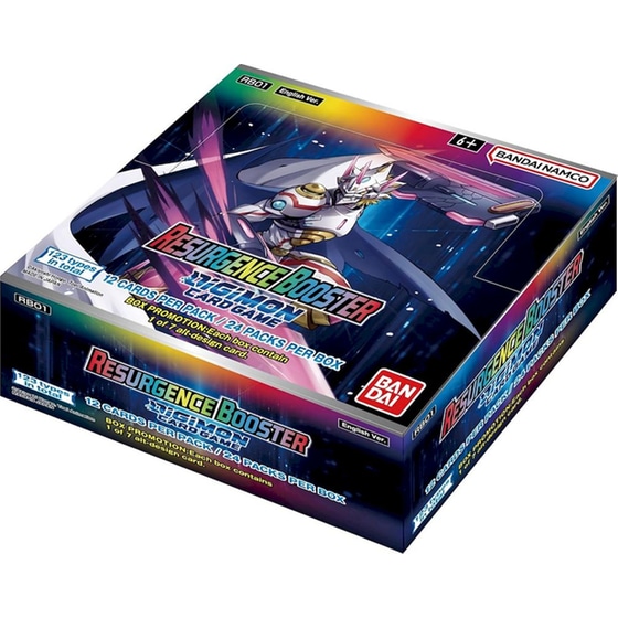 Digimon Card Game RB-01 Resurgence Booster Box (24 Packs) image 0