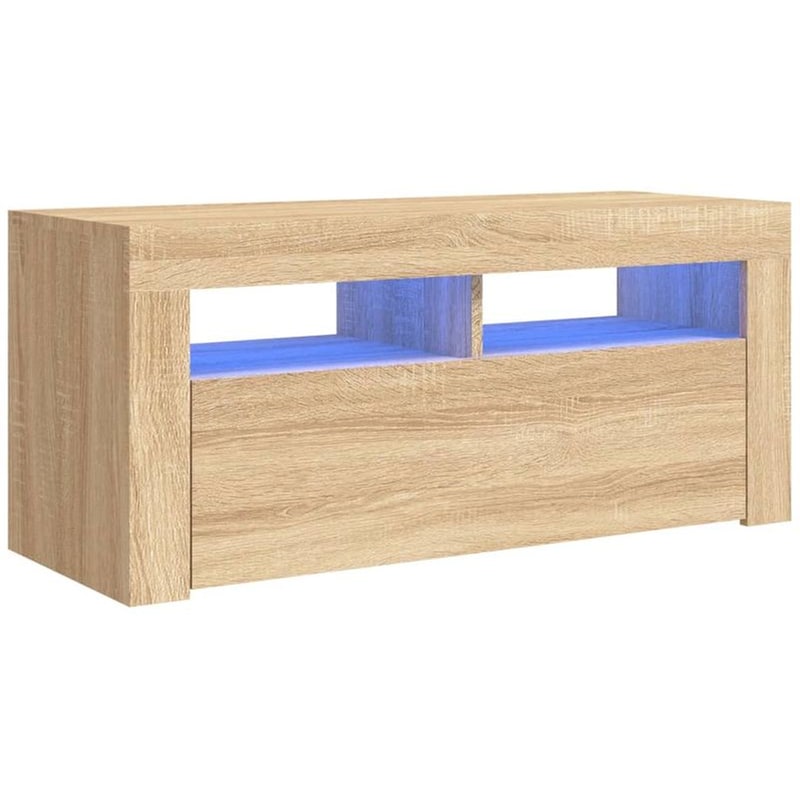 Έπιπλο Τηλεόρασης VidaXL Επεξεργασμένο Ξύλο 90x35x40cm - Μπεζ VIDAXL