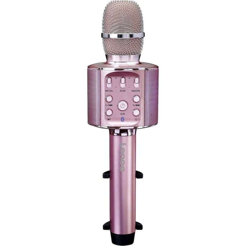 LENCO Μικρόφωνο Karaoke Lenco BMC-090 Με Ηχείο - Ροζ