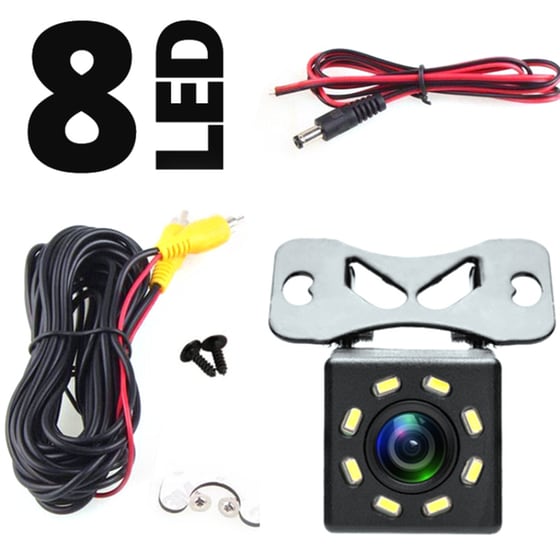 Κάμερα Οπισθοπορείας Universal - Μαύρη image 2