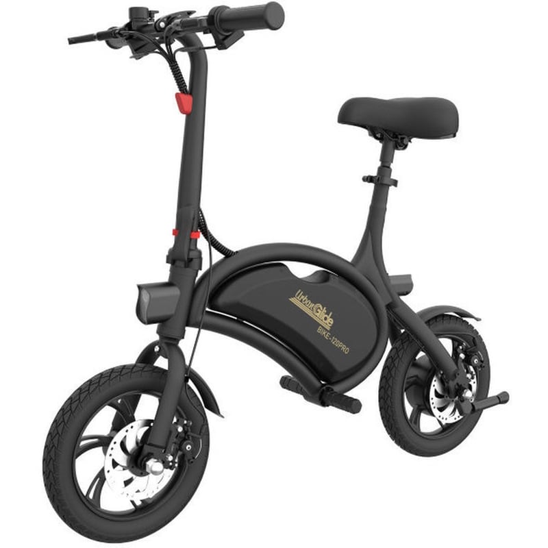 URBANGLIDE Ηλεκτρικό Ποδήλατο Urbanglide Bike 120 Pro - Μαύρο
