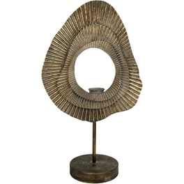 Κηροπήγιο ArteLibre Καφέ Μεταλλικό 30 x 15 x 52 cm