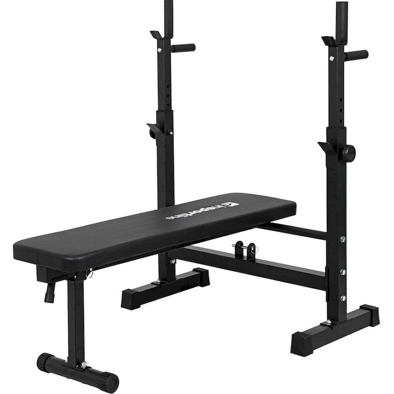 Ρυθμιζόμενος Πολλαπλών Χρήσεων Πάγκος Γυμναστικής InSPORTline Hero B30 127x101x92-112cm - Μαύρο/ Κόκκινο INSPORTLINE