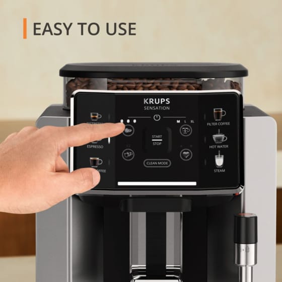 KRUPS Sensation EA910E410 1450W 15bar Μηχανή Espresso image 3