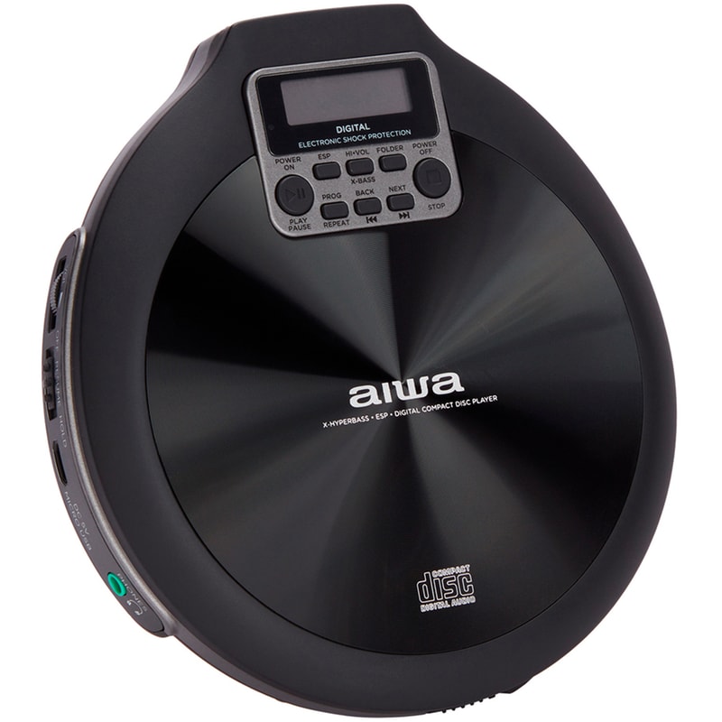 Φορητό CD Player AIWA PCD-810BK - Μαύρο