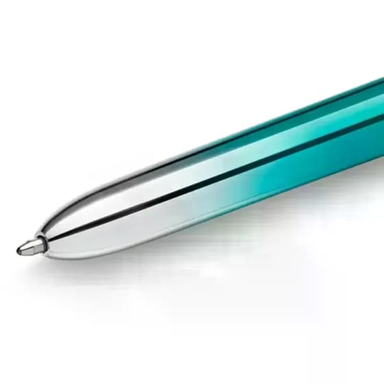 Στυλό Διαρκείας Bic 4 Χρωμάτων Smooth Grad Teal 1.0mm image 1