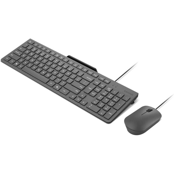Lenovo 310 Ενσύρματο Σετ Πληκτρολόγιο - Ποντίκι - Luna Grey (GR) image 3
