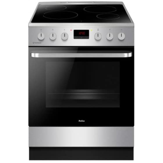 AMICA AC6122PKX 77  Lt Inox Ηλεκτρική Κουζίνα Κεραμική image 0