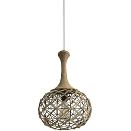 Φωτιστικό Οροφής Μονόφωτο Homelighting Rep από Μέταλλο 30x30x120 cm - Μαύρο/Μπεζ