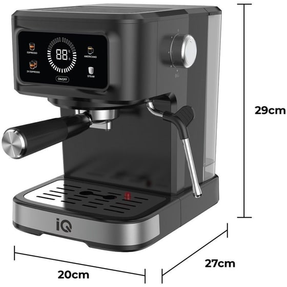 IQ CM-190 1100W 20bar Μηχανή Espresso image 4