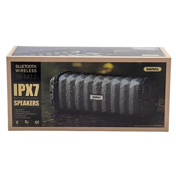 Remax M12 Φορητό Ηχείο 10 W - Μαύρο image 3