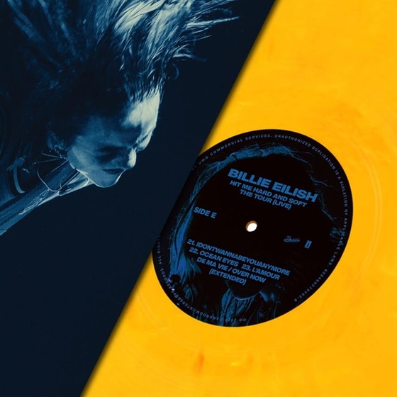 Hit Me Hard And Soft - The Tour (Live) ( 3LP Coloured) image 4