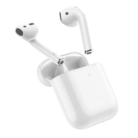Ακουστικά Bluetooth Hoco EW25 με Θήκη Φόρτισης - Λευκά image 2