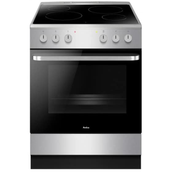 AMICA AC6122X 71 lt Inox Ηλεκτρική Κουζίνα Κεραμική image 0