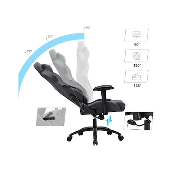 Καρέκλα Gaming 66 X 72 X 124-132 Cm Songmics Rcg13g image 1