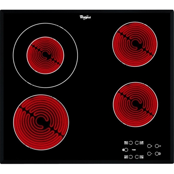 WHIRLPOOL OMSK58RU1SB & AKT 8130 BA 71 Lt Μαύρο Eντοιχιζόμενο Σετ Φούρνος και Εστία image 1