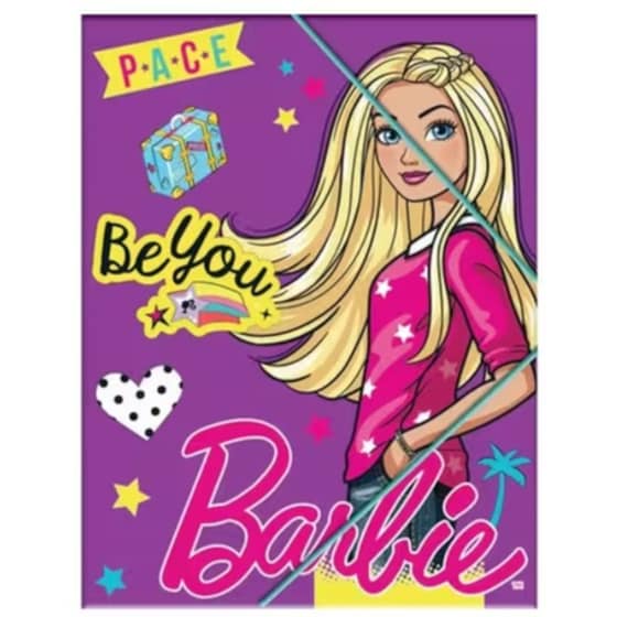 Φάκελος Πρεσπάν Gim με Λάστιχο A4 Barbie image 0