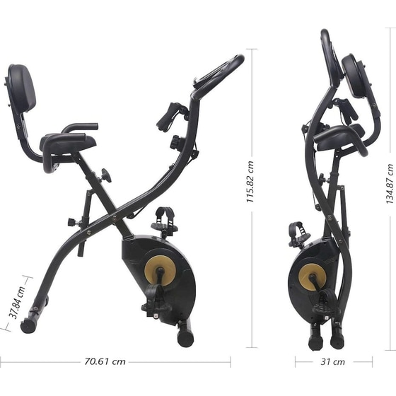 Ποδήλατο Γυμναστικής Viking Καθιστό SunFitter - Μαύρο image 2