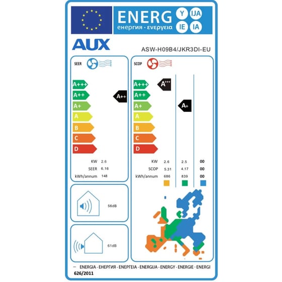 AUX J-Smart ASW-H09B4/JKR3DI-EU Κλιματιστικό Inverter 9.000 BTU A++/A+++ με WiFi image 6
