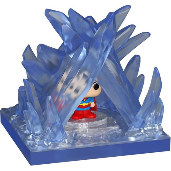 Funko Bitty Pop! Towns - DC Super Heroes - Superman and the Fortress of Solitude image 1