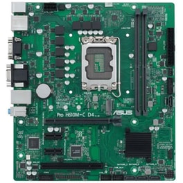 Asus Pro H610M-C D4-CSM Intel H610 Micro ATX με Socket Intel 1700