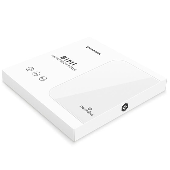 Ζυγαριά Σώματος Noerden Bimi Smart Bluetooth Scale 4 Μετρήσεις Λευκό image 1