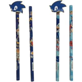 Μολύβι Gim με γόμα Sonic (1 Τεμάχιο)