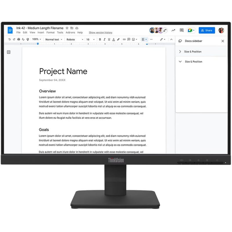 LENOVO L-Series L27e-40 27 IPS Flat 100 Hz 6 ms