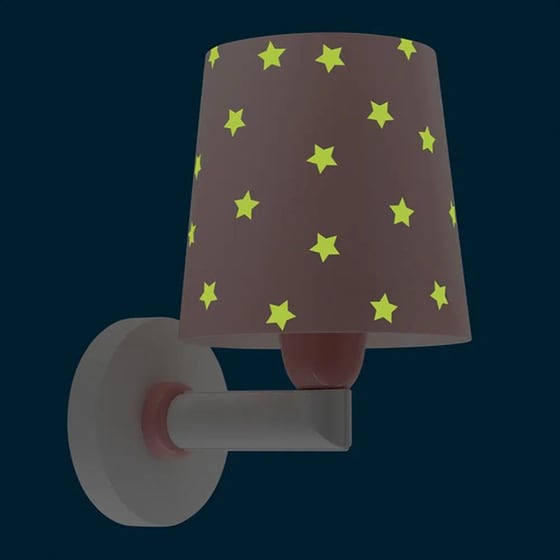 Παιδικό Φωτιστικό Τοίχου Ango Starlight 82219S - Ροζ image 4