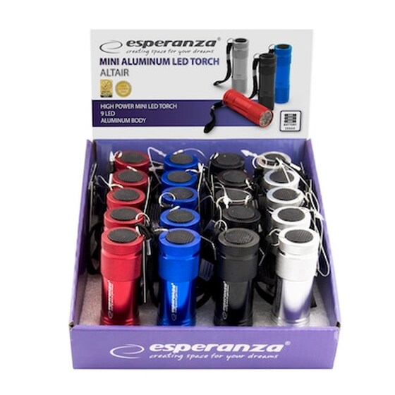 Φακός Αλουμινίου 9 Leds Aluminium Torch Altair Eot004m Esperanza 1 Τεμ. image 1