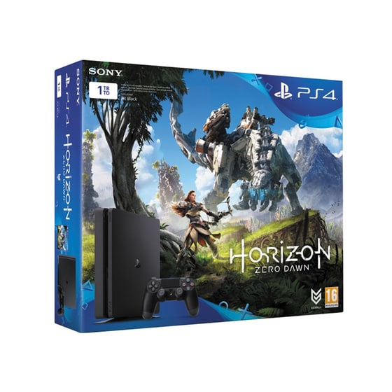 Sony PlayStation 4 - 1TB Slim D Chassis & Horizon Zero Dawn image 0