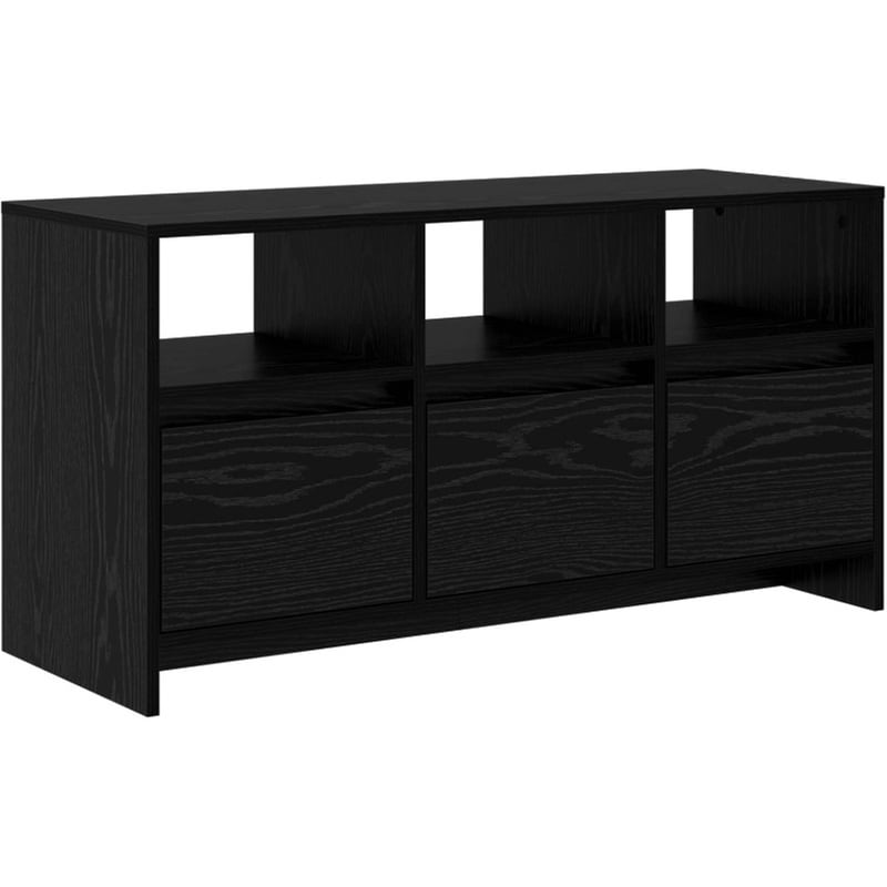 Έπιπλο Τηλεόρασης VidaXL 102x37.5x52.5 cm - Μαύρη Δρυς