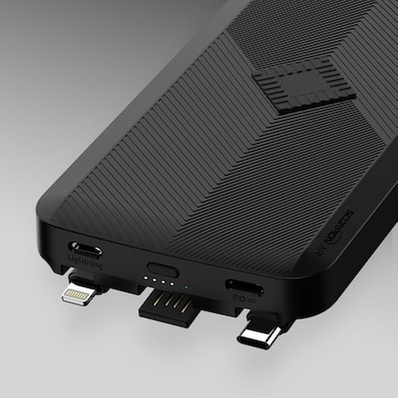 Iwalk Scorpion Air P.b Black 12000mah W/wireless Charging image 4
