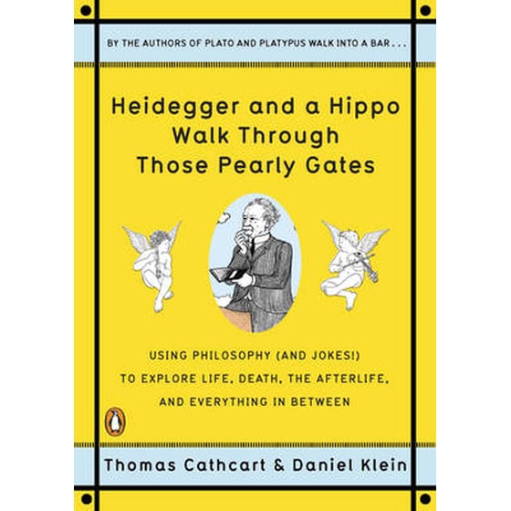 Heidegger And A Hippo Walk Through Those Pearly Gates image 0
