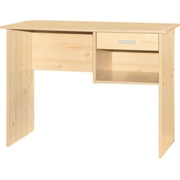 Γραφείο με Συρτάρια Pakoworld Michael από Μοριοσανίδα 88x45x72 cm - Μπεζ