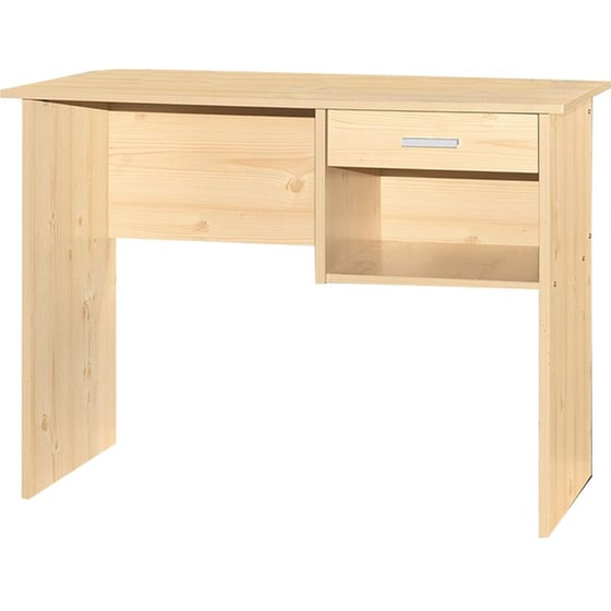 Γραφείο με Συρτάρια Pakoworld Michael από Μοριοσανίδα 88x45x72 cm - Μπεζ image 0