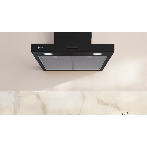 NEFF D65BCC2S0 60 cm Μαύρο Απορροφητήρας Καμινάδα - Τζάκι image 2
