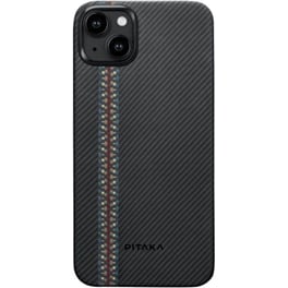 Θήκη Apple iPhone 15 Plus - Pitaka Fusion Weaving Magez Case Magsafe - Πολύχρωμο
