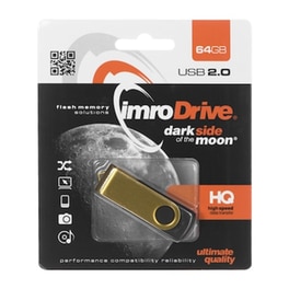 IMRO Dark Side Moon 64GB USB 2.0 Stick Χρυσό
