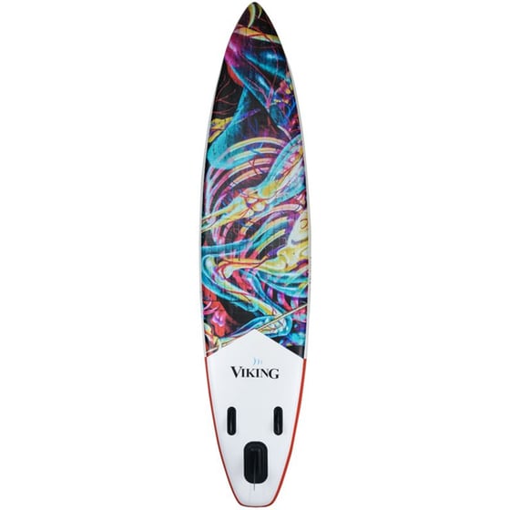 Φουσκωτή Σανίδα SUP Viking 380 x 84 - Πολύχρωμο image 2