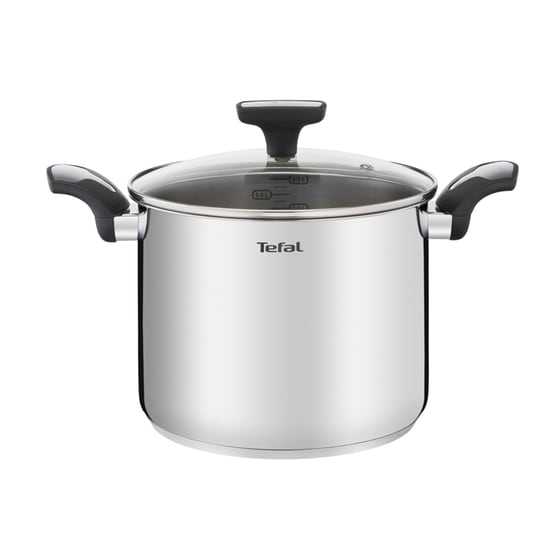Κατσαρόλα Βαθιά Ανοξείδωτη TEFAL EMOTION E30161  από Ανοξείδωτο Ατσάλι 24 cm 6.2 L Inox image 0