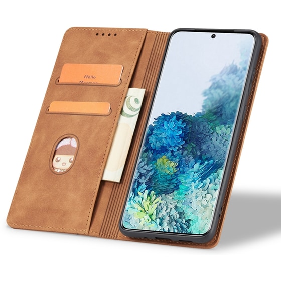 Θήκη Realme C53 - Bodycell Πορτοφόλι - Brown image 1