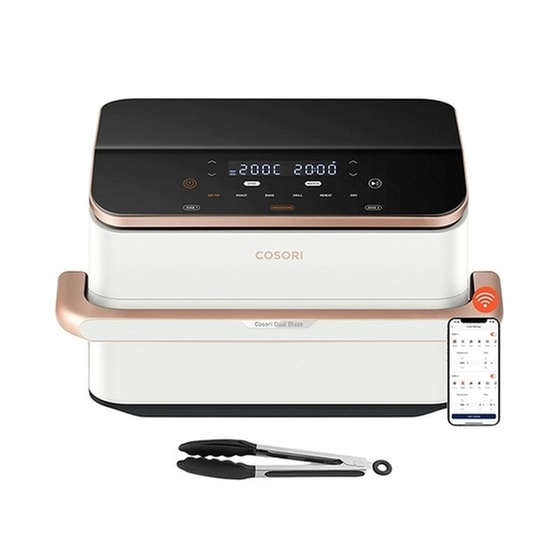 COSORI  CAF-TF101S-WEUR με Αποσπώμενο Κάδο 10 L 2800 W Λευκό/Ροζ Χρυσό Φριτέζα Αέρος image 3