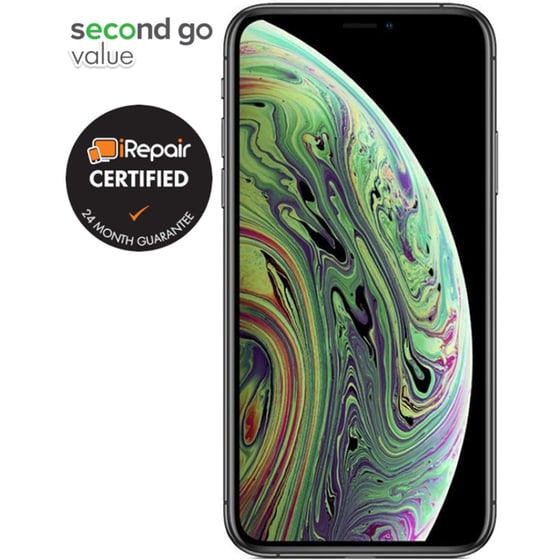 Μεταχειρισμένο Apple iPhone XS 64GB Space Gray second go value Certified by iRepair image 2