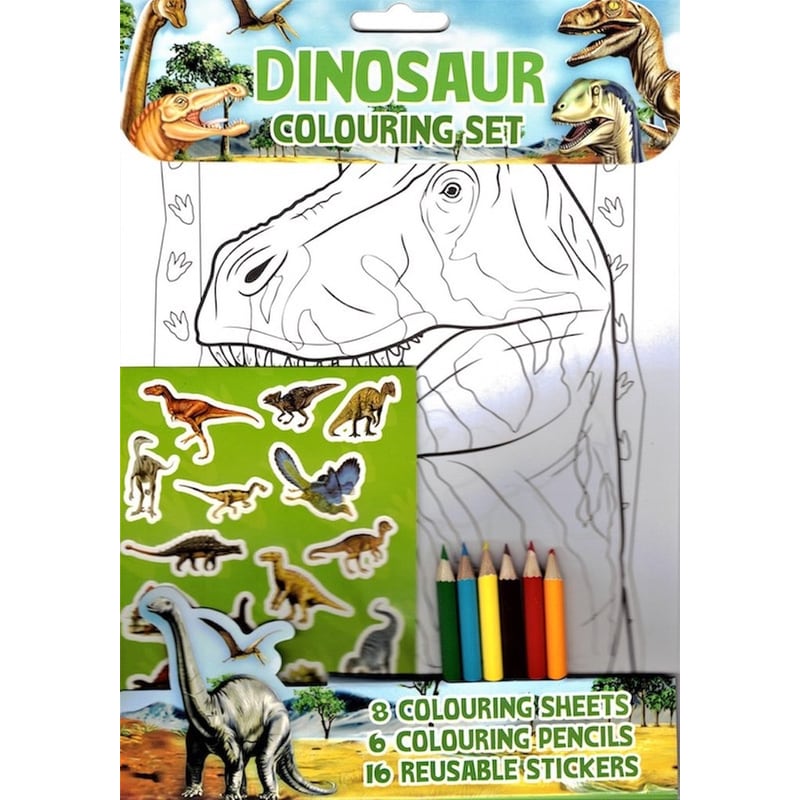 Δεινόσαυροι - Σετ Ζωγραφικής