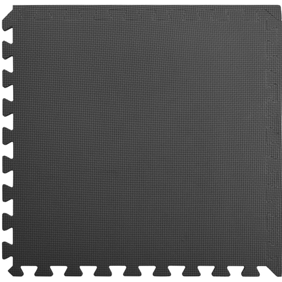 Δάπεδο Γυμναστικής VidaXL από EVA Foam Σετ 6 Τμχ 60x60 cm - Μαύρο image 3