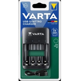 Φορτιστής Μπαταριών Varta USB Quattro 18659