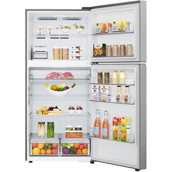 LG GTBV61PYBQD Total No Frost 612 Lt Ασημί Δίπορτο image 13