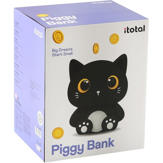Κουμπαράς i-Total Black Cat (27cm) image 4